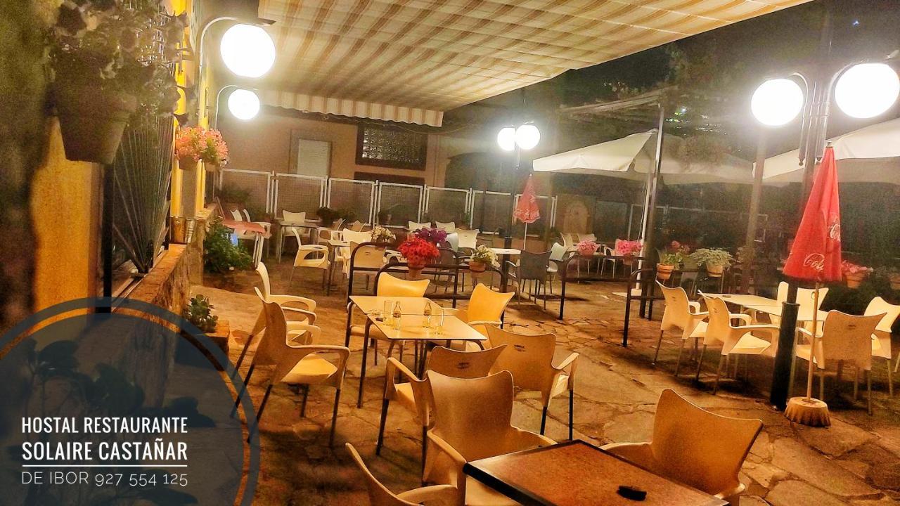 Hostal Restaurante Solaire Castanar de Ibor Exterior photo